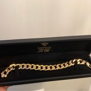 Gold Chain Bracelet